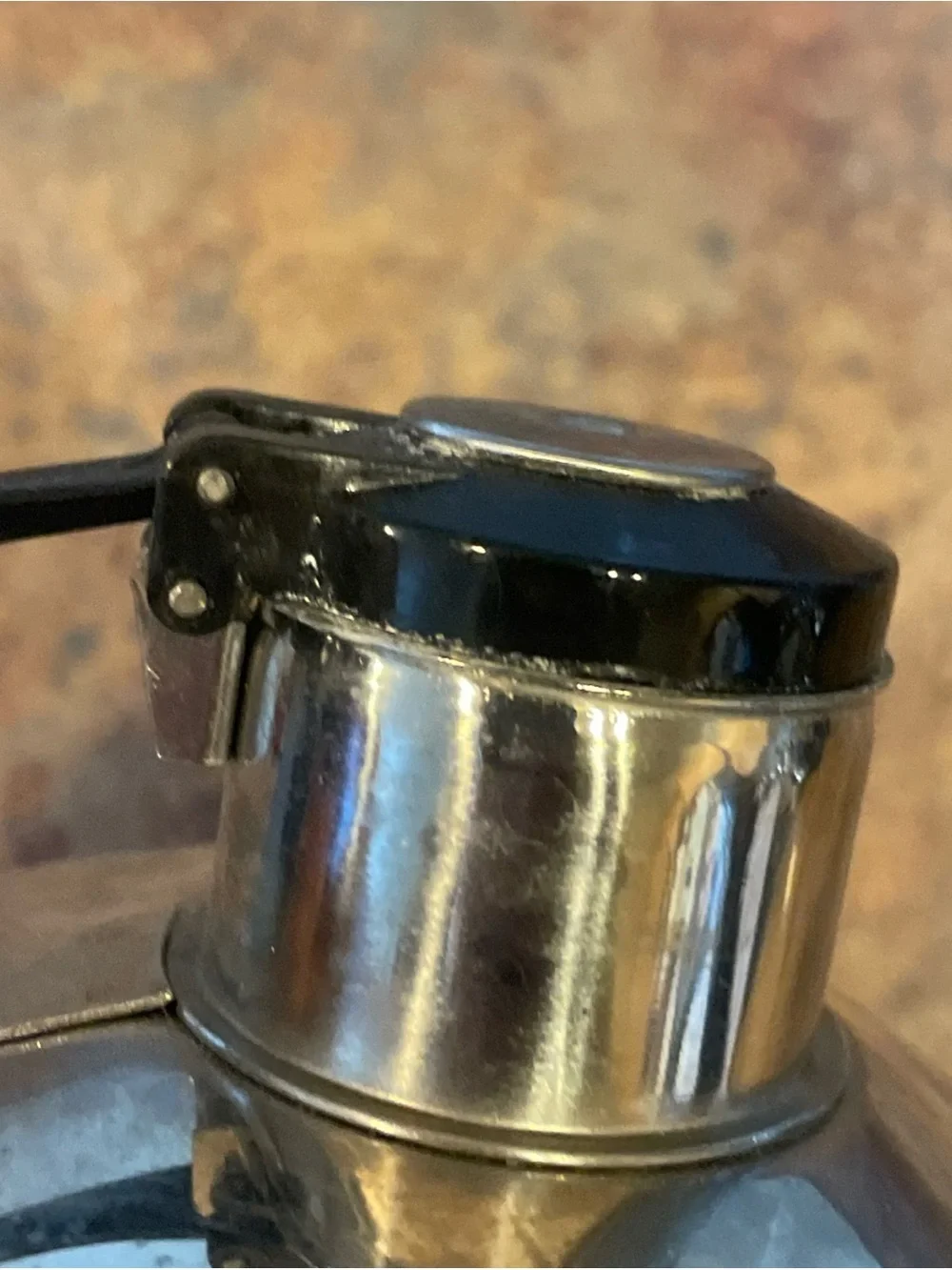 Vtg Paul Revere Ware 1.5 Qt Whistling Teapot Kettle Copper Bottom Stainless